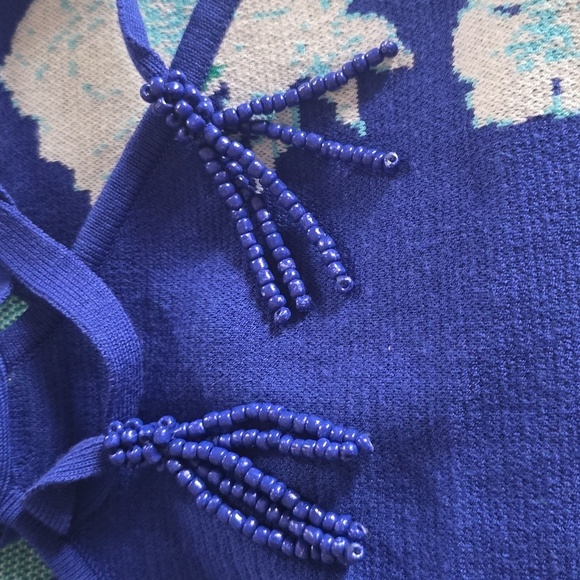 NWT Farm Rio Soft SUMMER Garden Knit Dress – Size Medium* - Picture 7 of 7